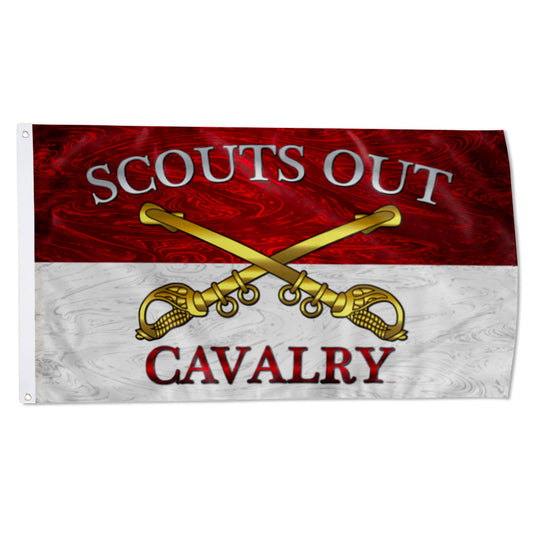 CAVALRY SCOUTS OUT flag 3x5ft banner man cave
