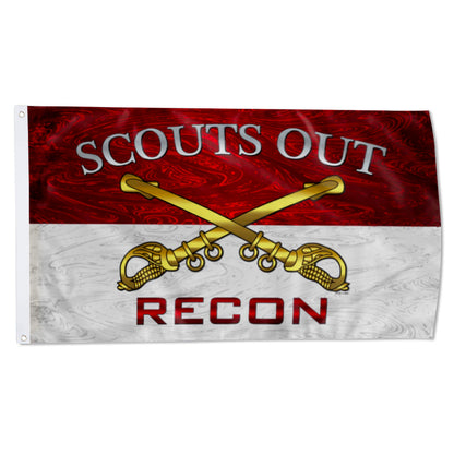 CAVALRY SCOUTS OUT RECON flag 3x5ft banner man cave