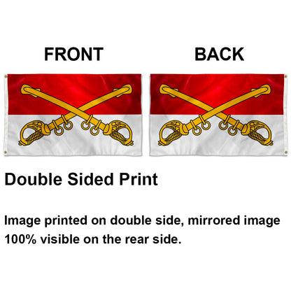 CAVALRY BRANCH flag 3x5ft banner man cave