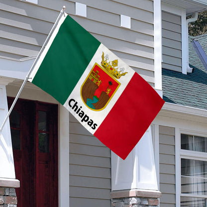 Chiapas (Mexico) State flag 3x5ft banner man cave