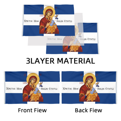 Byzantine Greek Orthodox Icon flag 3x5ft banner man cave