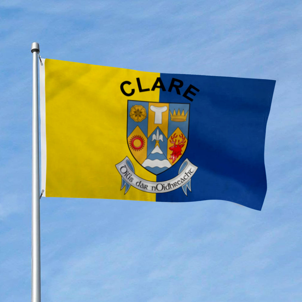 Clare (Ireland) County flag 3x5ft banner man cave