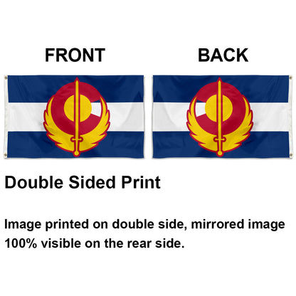 Fallout Colorado Brotherhood of Steel flag 3x5ft banner man cave