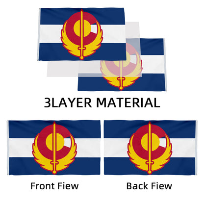 Fallout Colorado Brotherhood of Steel flag 3x5ft banner man cave