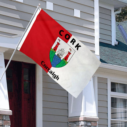 Cork (Ireland) County flag 3x5ft banner man cave