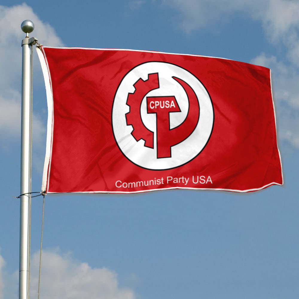 CPUSA Communist Party USA flag 3x5ft banner man cave