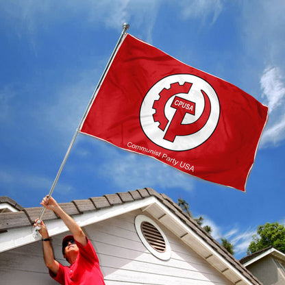 CPUSA Communist Party USA flag 3x5ft banner man cave