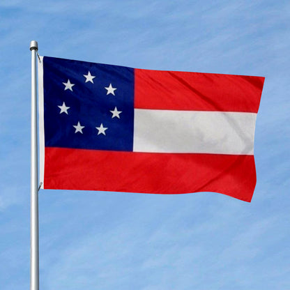 CSA Southern States Stars and Bars 7 flag 3x5ft banner man cave