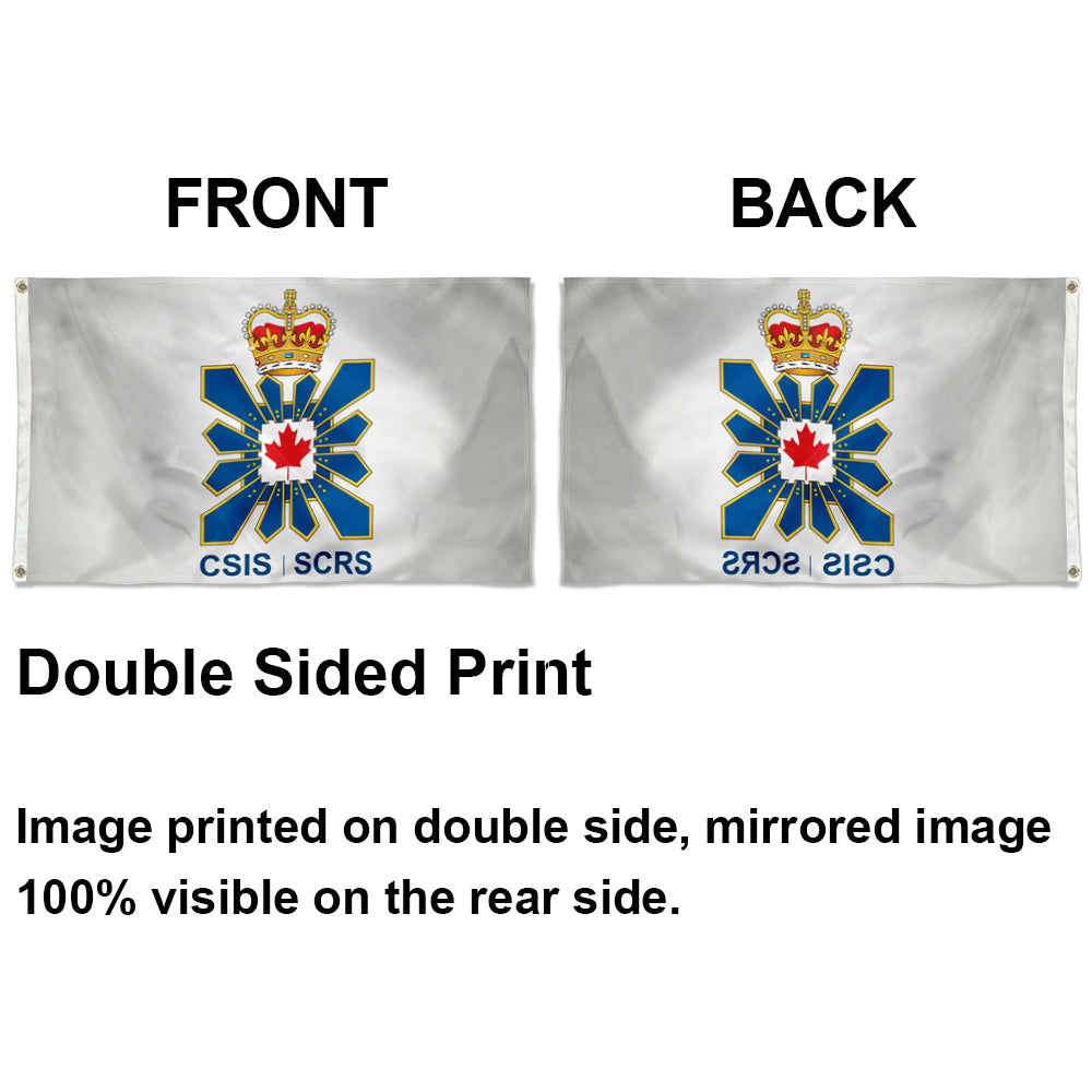 CSIS - Canadian Security Intelligence Service Canada flag 3x5ft banner man cave