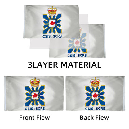 CSIS - Canadian Security Intelligence Service Canada flag 3x5ft banner man cave