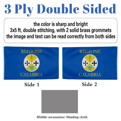 Calabria flag 3x5ft banner man cave 2