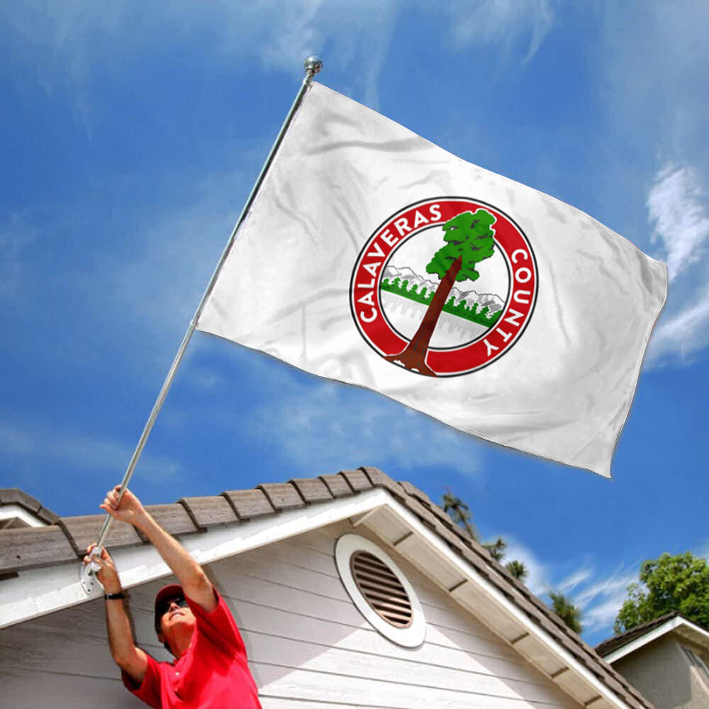 Calaveras County California State USA United States of America flag 3x5ft banner man cave