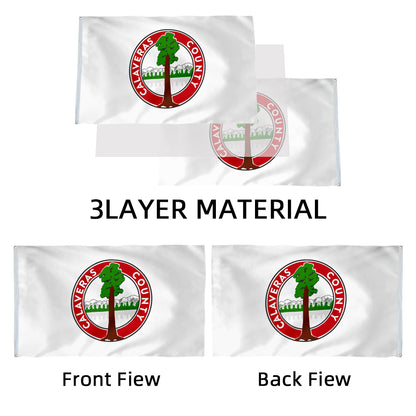 Calaveras County California State USA United States of America flag 3x5ft banner man cave