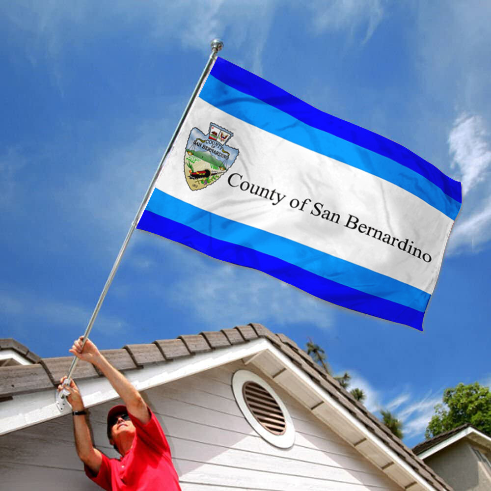 California State County of San Bernardino Cities USA United States of America flag 3x5ft banner man cave