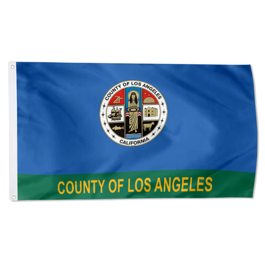 California State Los Angeles County Cities USA United States of America flag 3x5ft banner man cave
