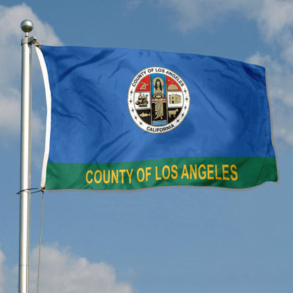 California State Los Angeles County Cities USA United States of America flag 3x5ft banner man cave