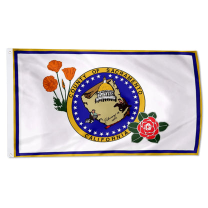 California State Sacramento County Cities USA United States of America flag 3x5ft banner man cave