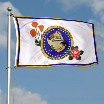 California State Sacramento County Cities USA United States of America flag 3x5ft banner man cave