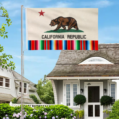 California Republic State flag 3x5ft banner man cave
