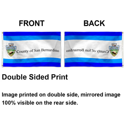 California State County of San Bernardino Cities USA United States of America flag 3x5ft banner man cave