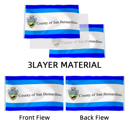 California State County of San Bernardino Cities USA United States of America flag 3x5ft banner man cave