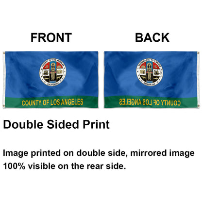 California State Los Angeles County Cities USA United States of America flag 3x5ft banner man cave