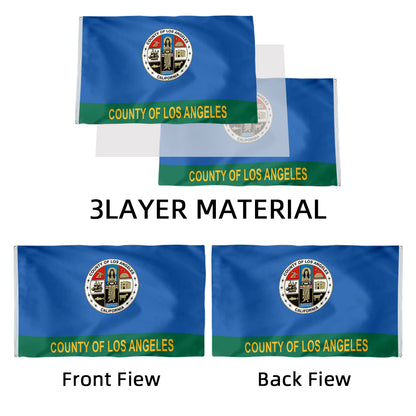 California State Los Angeles County Cities USA United States of America flag 3x5ft banner man cave