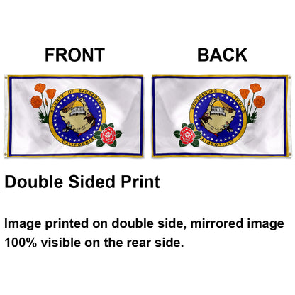 California State Sacramento County Cities USA United States of America flag 3x5ft banner man cave