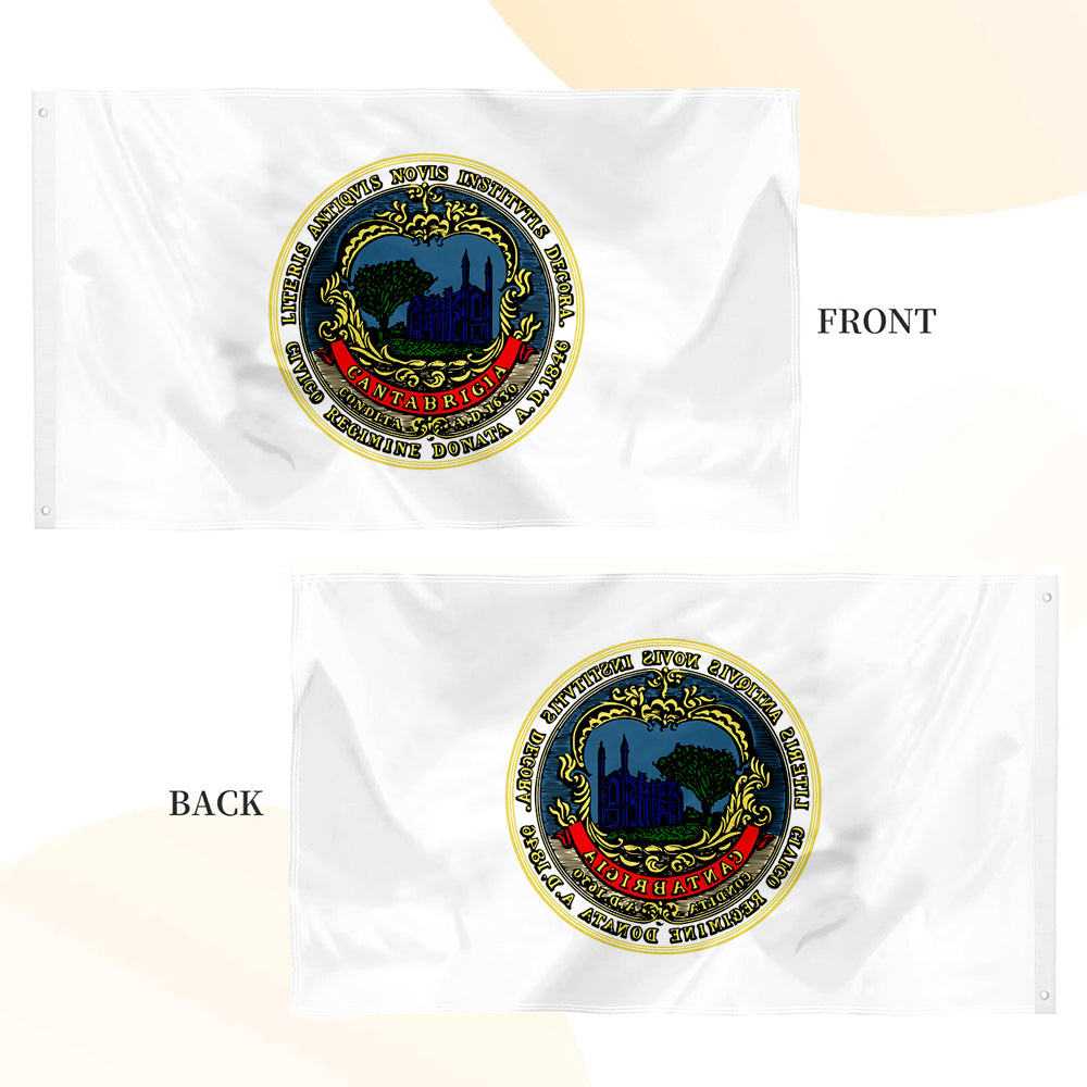 Cambridge flag, Massachusetts flags 3x5ft banner man cave