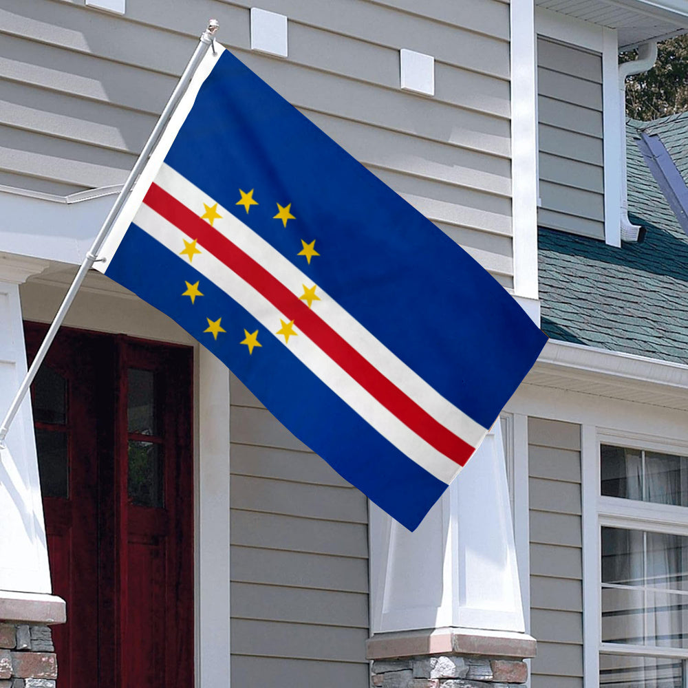 Cape Verde flag 3x5ft banner man cave