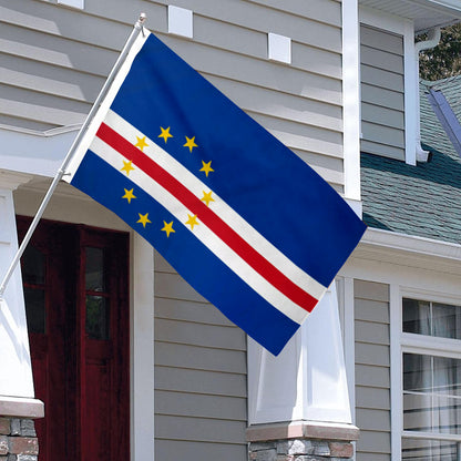 Cape Verde flag 3x5ft banner man cave