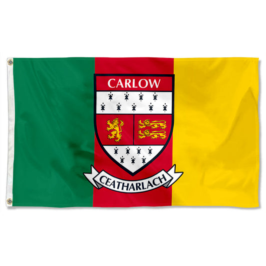 Carlow County Coat of Arms Ireland flag 3x5ft banner man cave