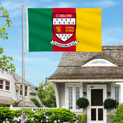 Carlow County Coat of Arms Ireland flag 3x5ft banner man cave