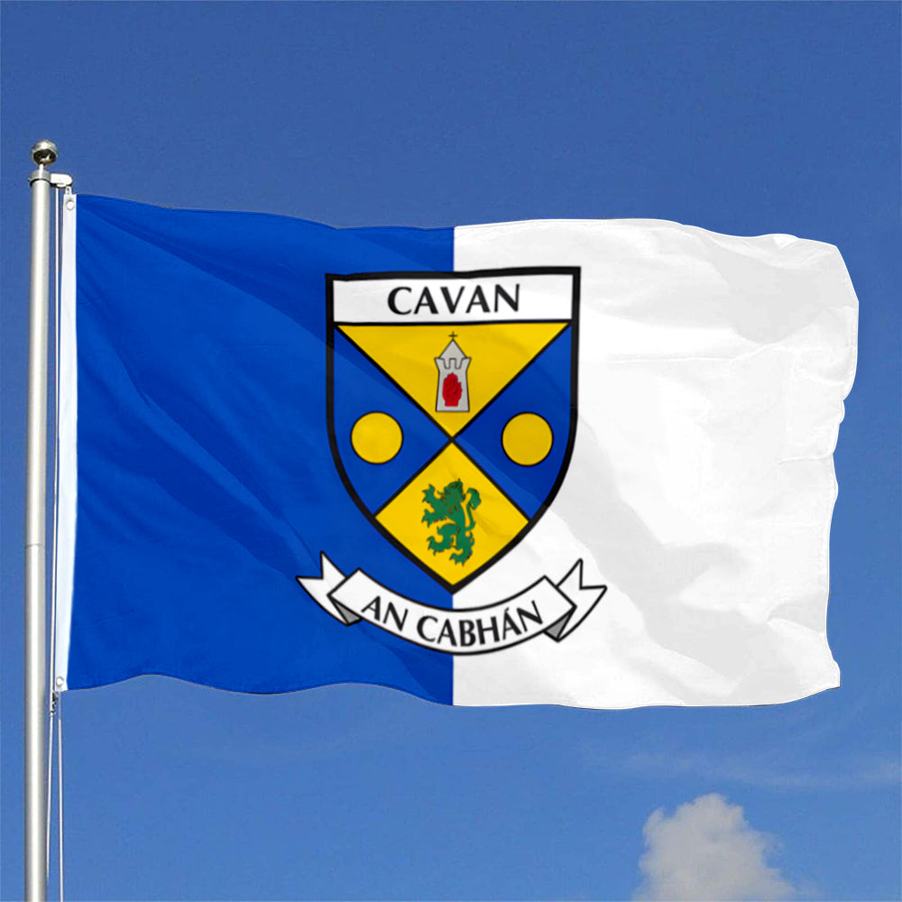 Cavan County Coat of Arms Ireland flag 3x5ft banner man cave