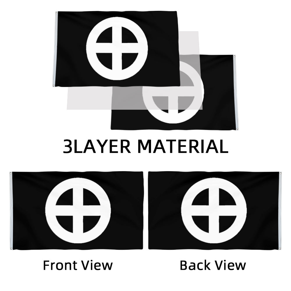 Celtic Cross flag 3x5ft banner man cave