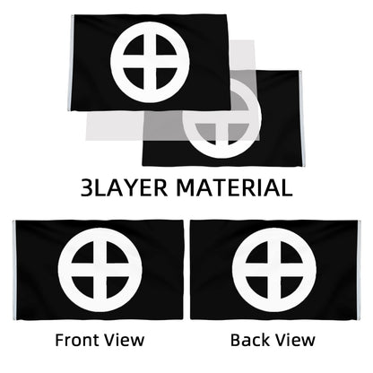 Celtic Cross flag 3x5ft banner man cave