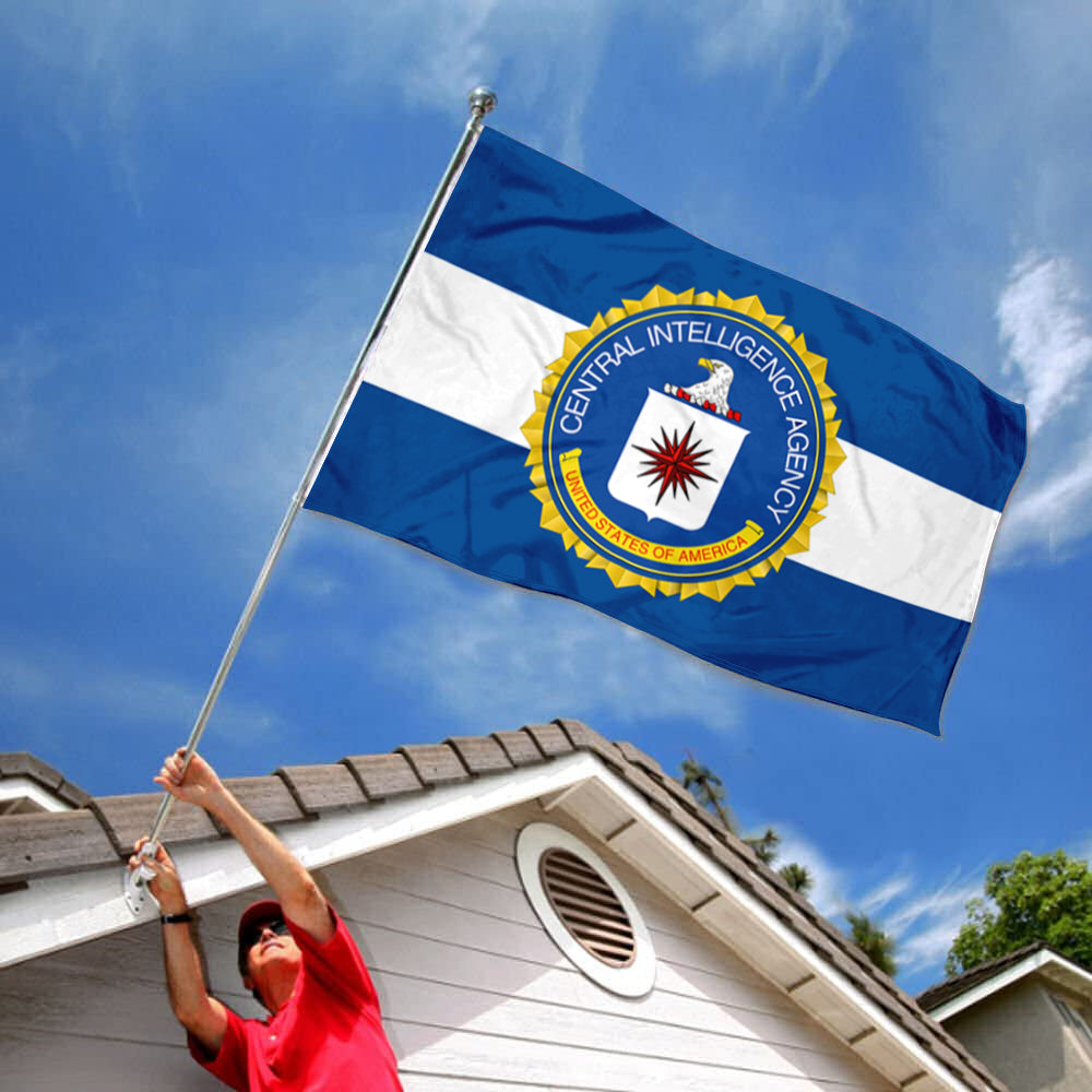 Central Intelligence Agency flag 3x5ft banner man cave