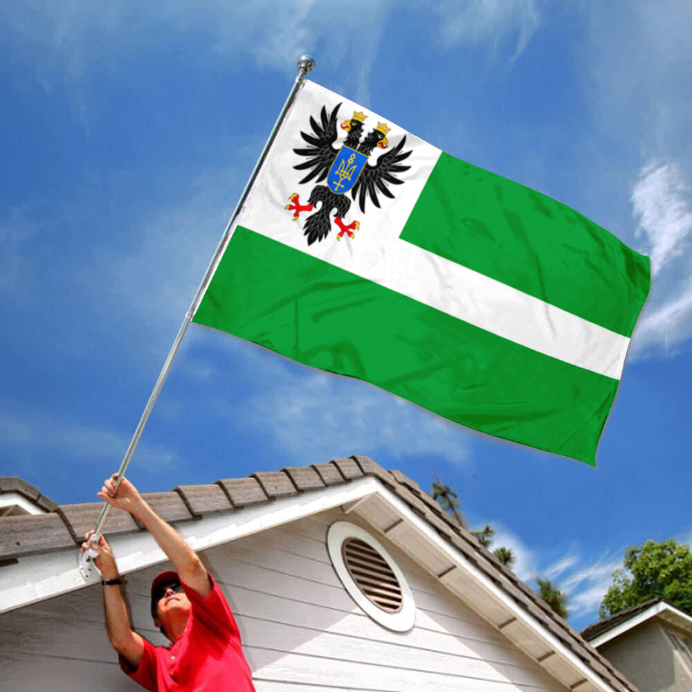 Chernihiv flag, Ukraine flags 3x5ft banner man cave