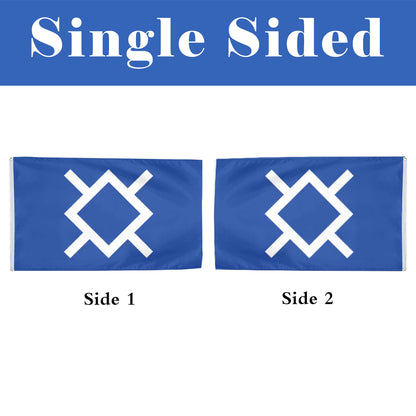 Cheyenne indians flag 3x5ft banner man cave