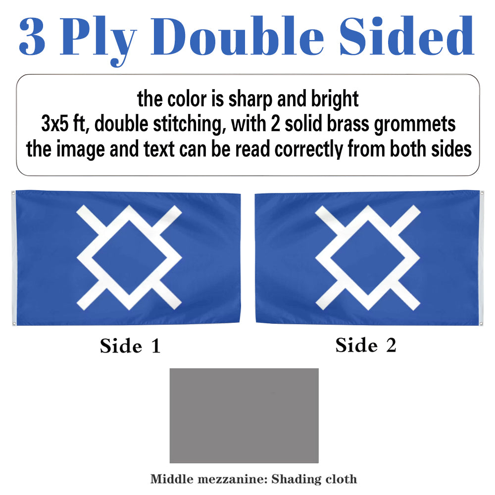 Cheyenne indians flag 3x5ft banner man cave