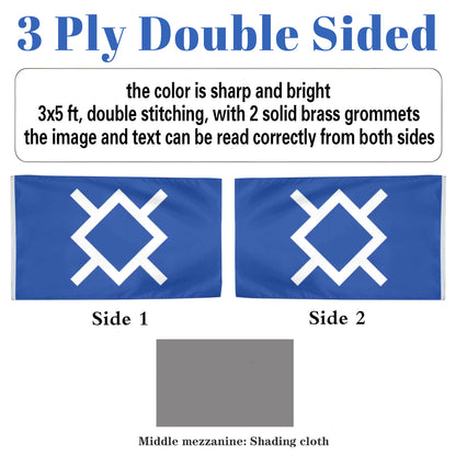 Cheyenne indians flag 3x5ft banner man cave