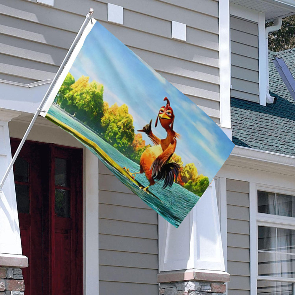"Chicken Joe Surfing" Funny flag 3x5ft banner man cave