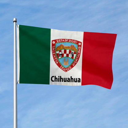 Chihuahua (Mexico) State flag 3x5ft banner man cave