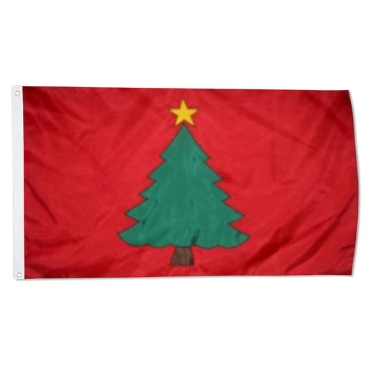 Christmas Tree flag 3x5ft banner man cave