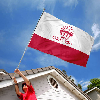Chula Vista California - California State San Diego County Cities USA United States of America flag 3x5ft banner man cave