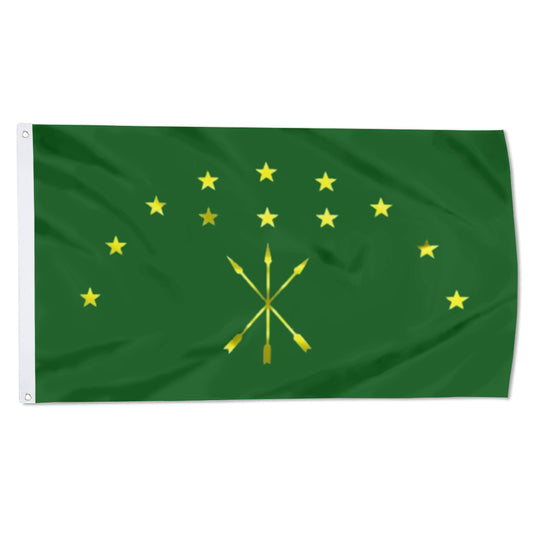 Circassian flag 3x5ft banner man cave
