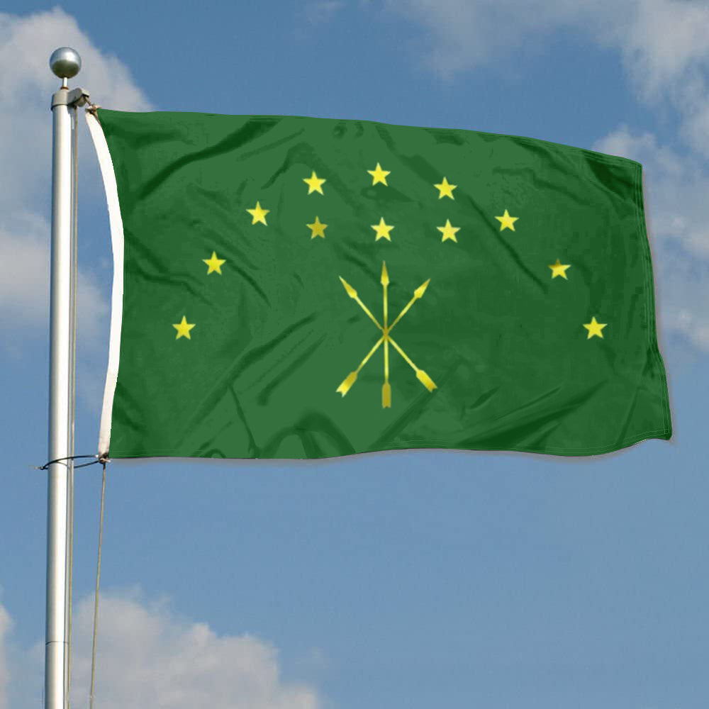 Circassian flag 3x5ft banner man cave
