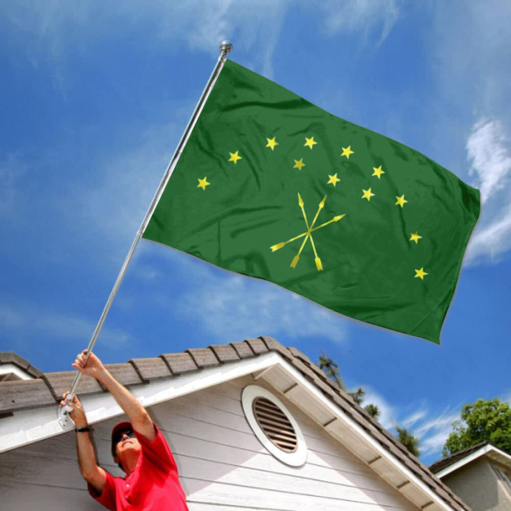 Circassian flag 3x5ft banner man cave