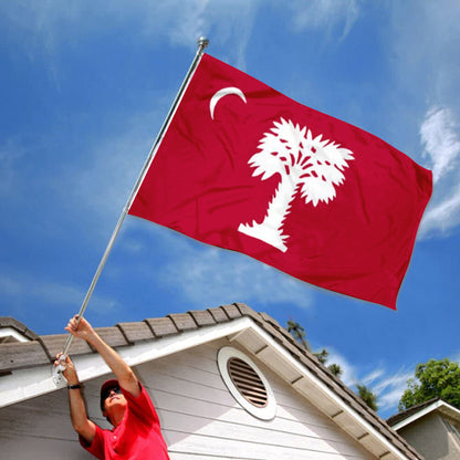 Citadel Big Red flag South Carolina Civil War Palmetto Charleston flags 3x5ft banner man cave