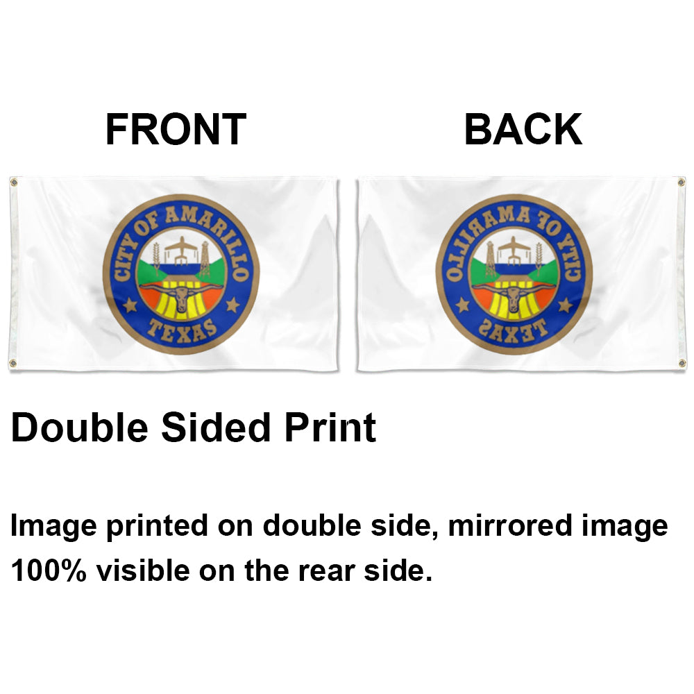City of Amarillo flag Texas flags 3x5ft banner man cave